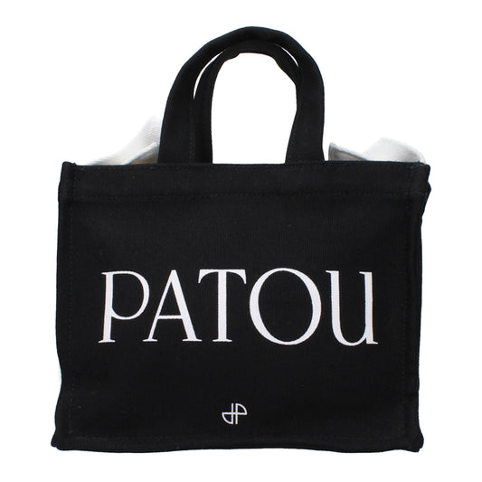 Patou Handbags Women Cotton Black