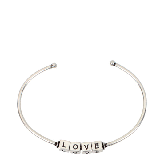 Saint Laurent Bracelets Women Brass Silver