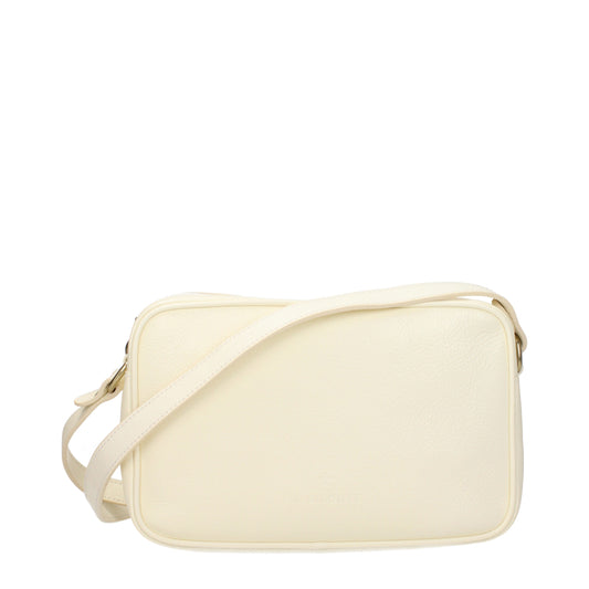 Il Bisonte Crossbody Bags Women Leather Beige/Milk