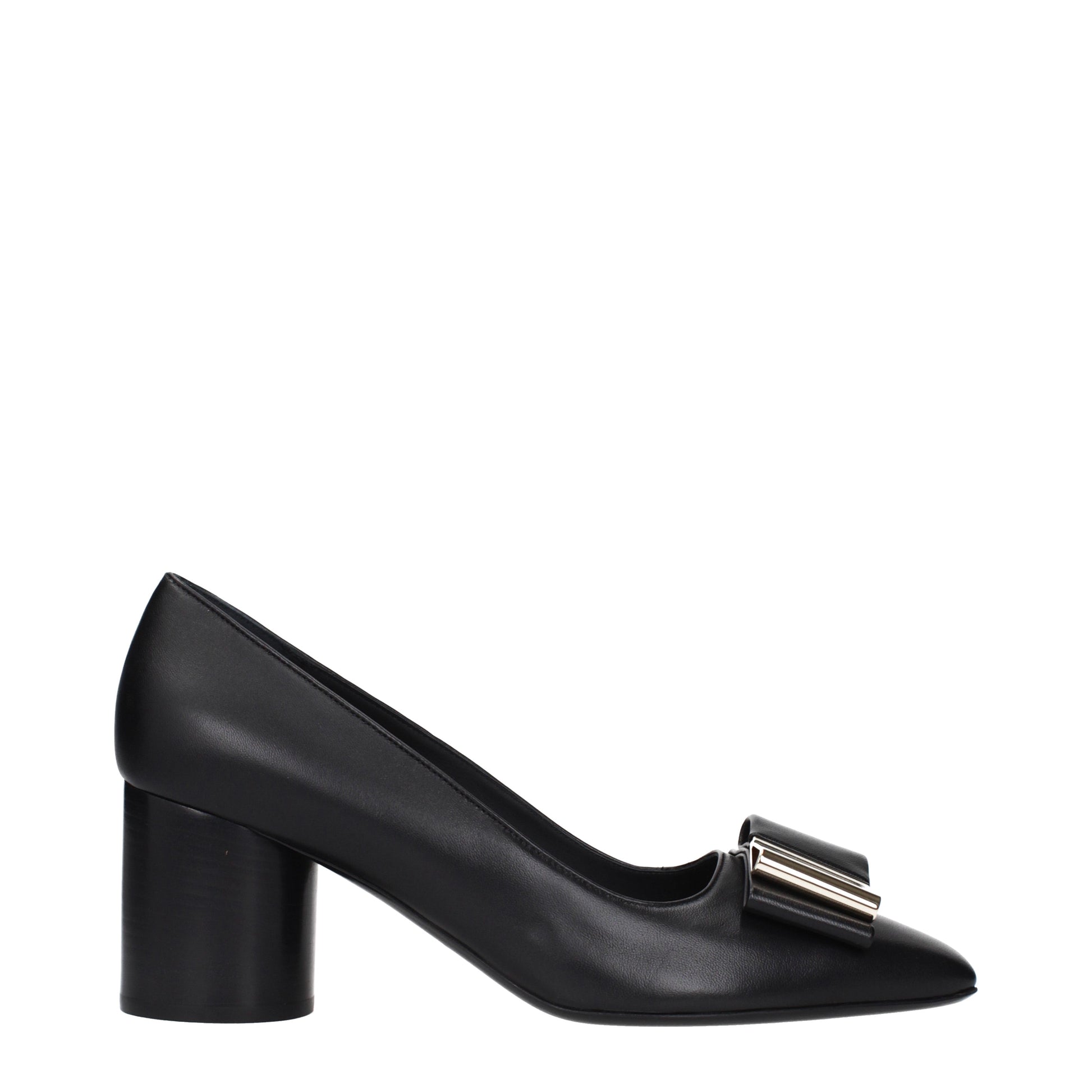 Salvatore Ferragamo Pumps Women Leather Black