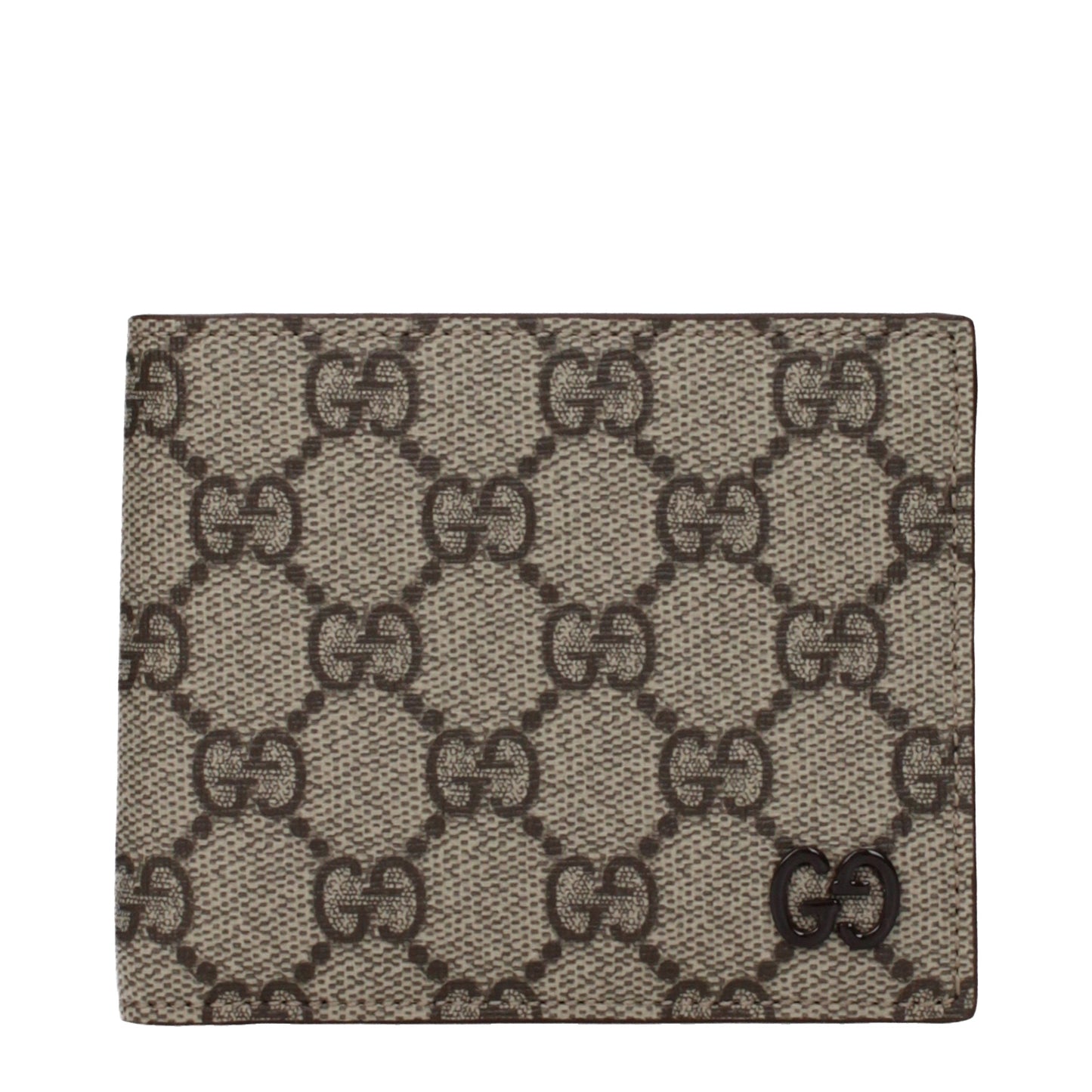 Gucci Wallets Men Fabric  Beige/Ebony