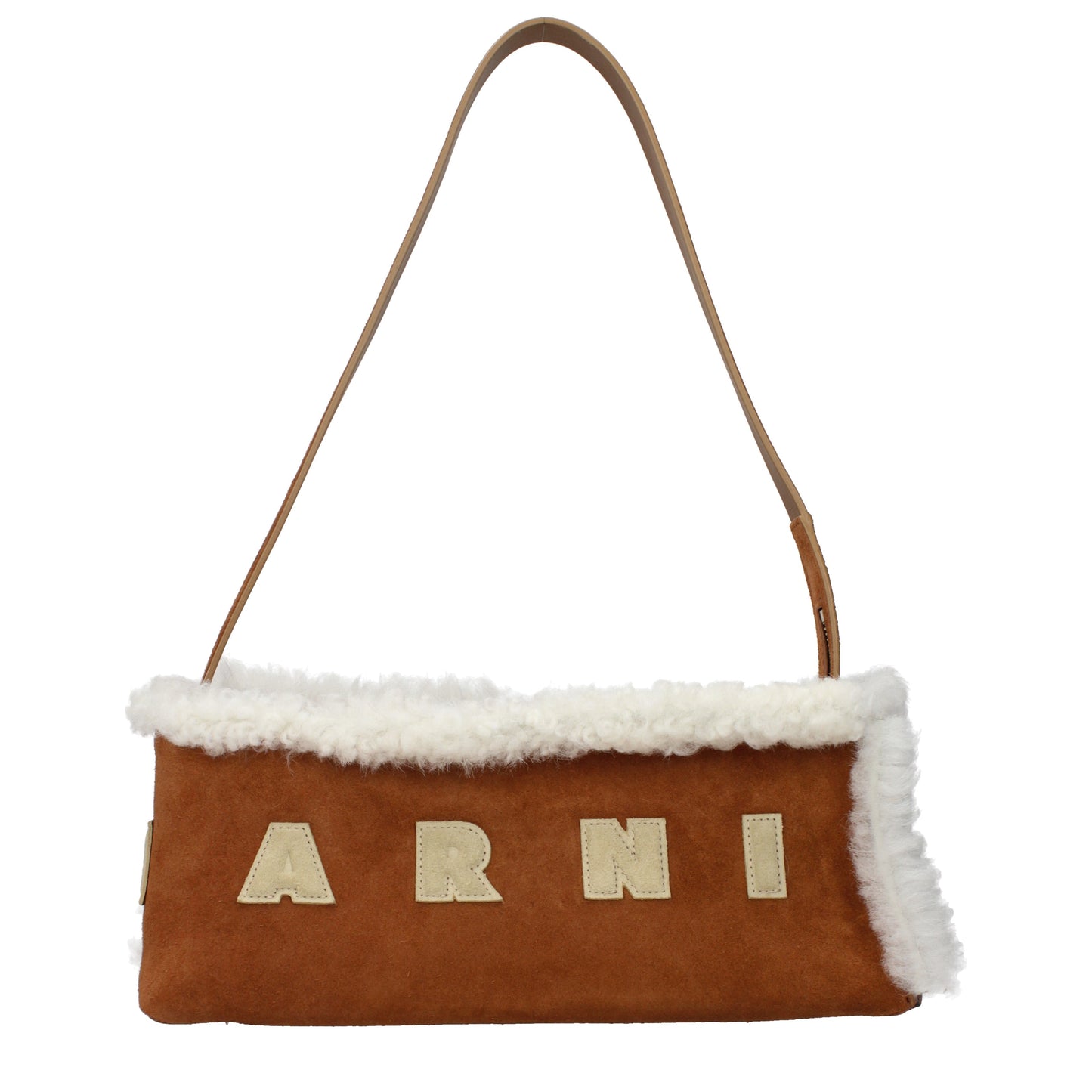 Marni Shoulder Bags Women Suede Brown