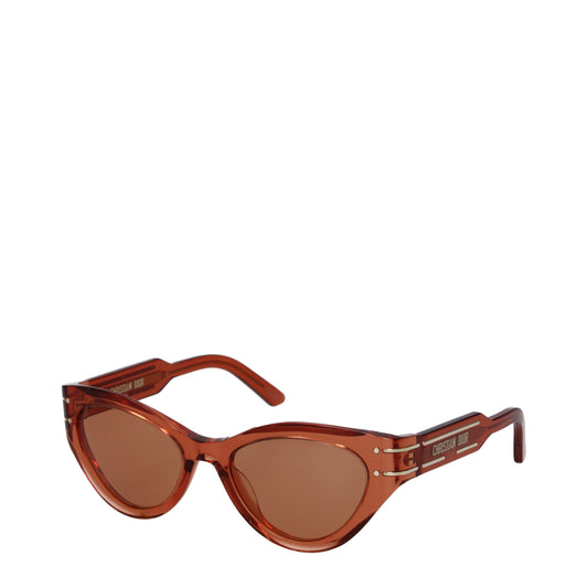 Christian Dior Sunglasses Women Acetate Orange/Light Orange