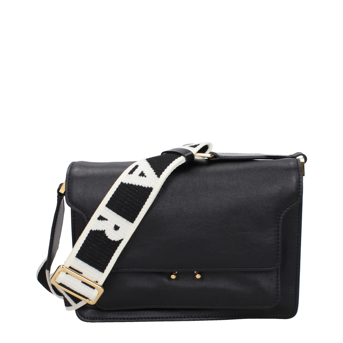 Marni Crossbody Bags Women Leather Black