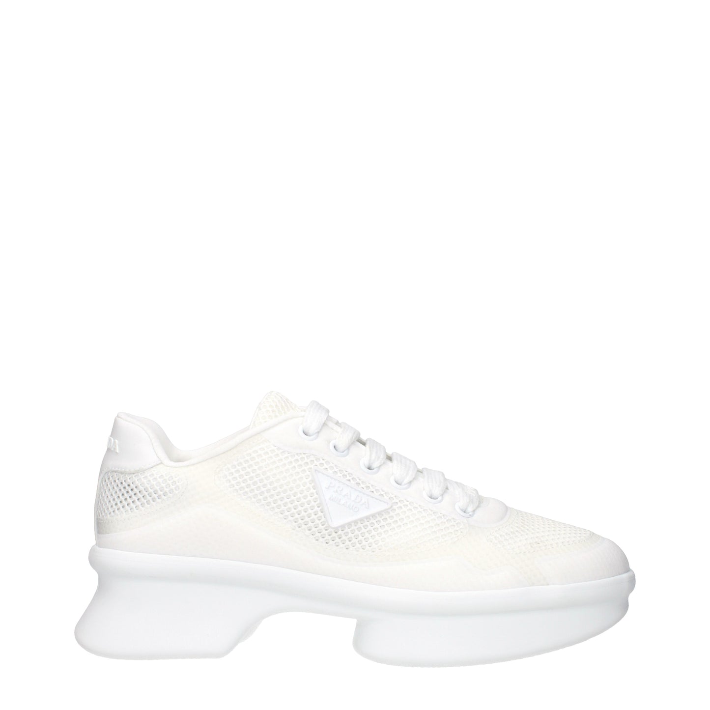 Prada Sneakers Women Fabric  White