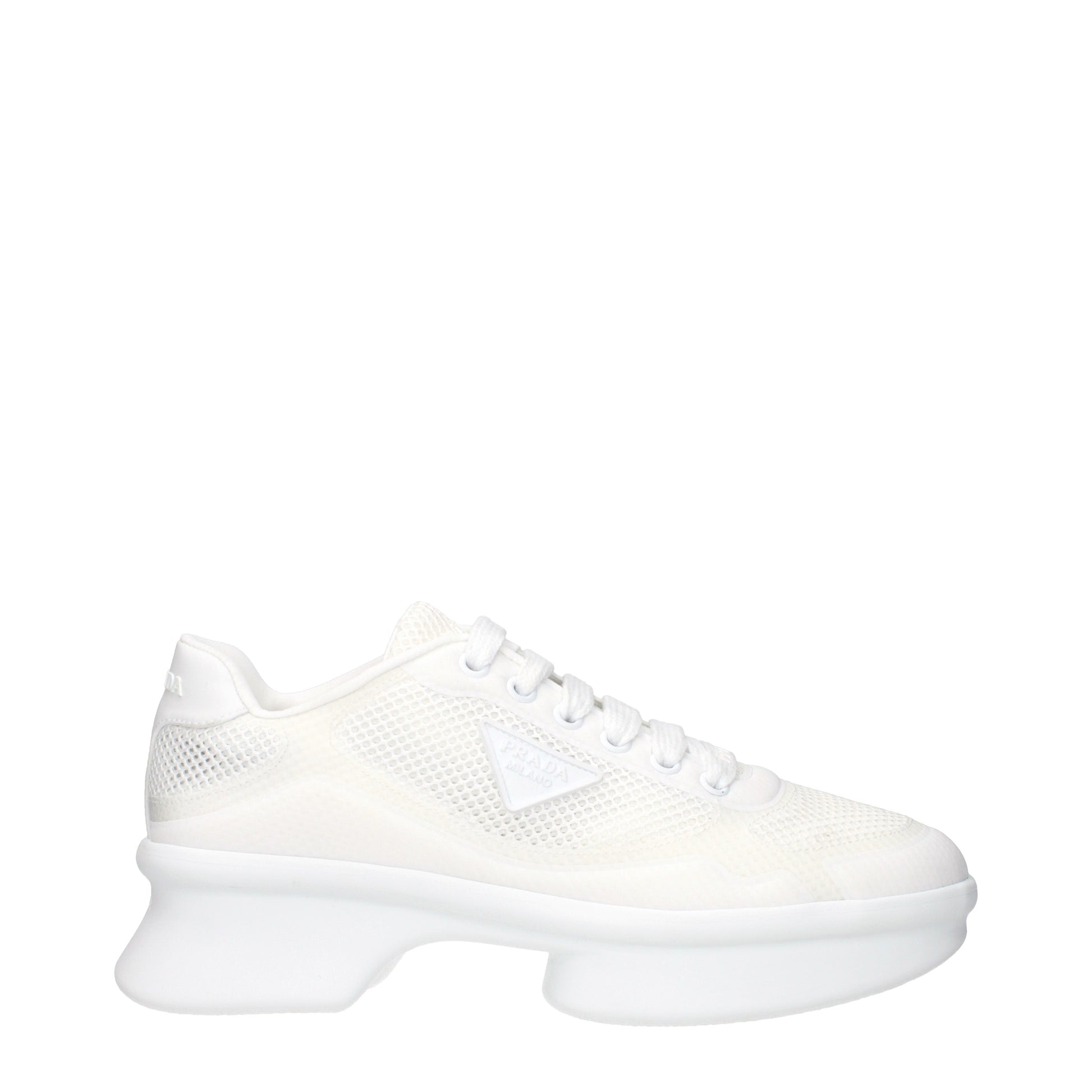 Prada Sneakers Women Fabric  White