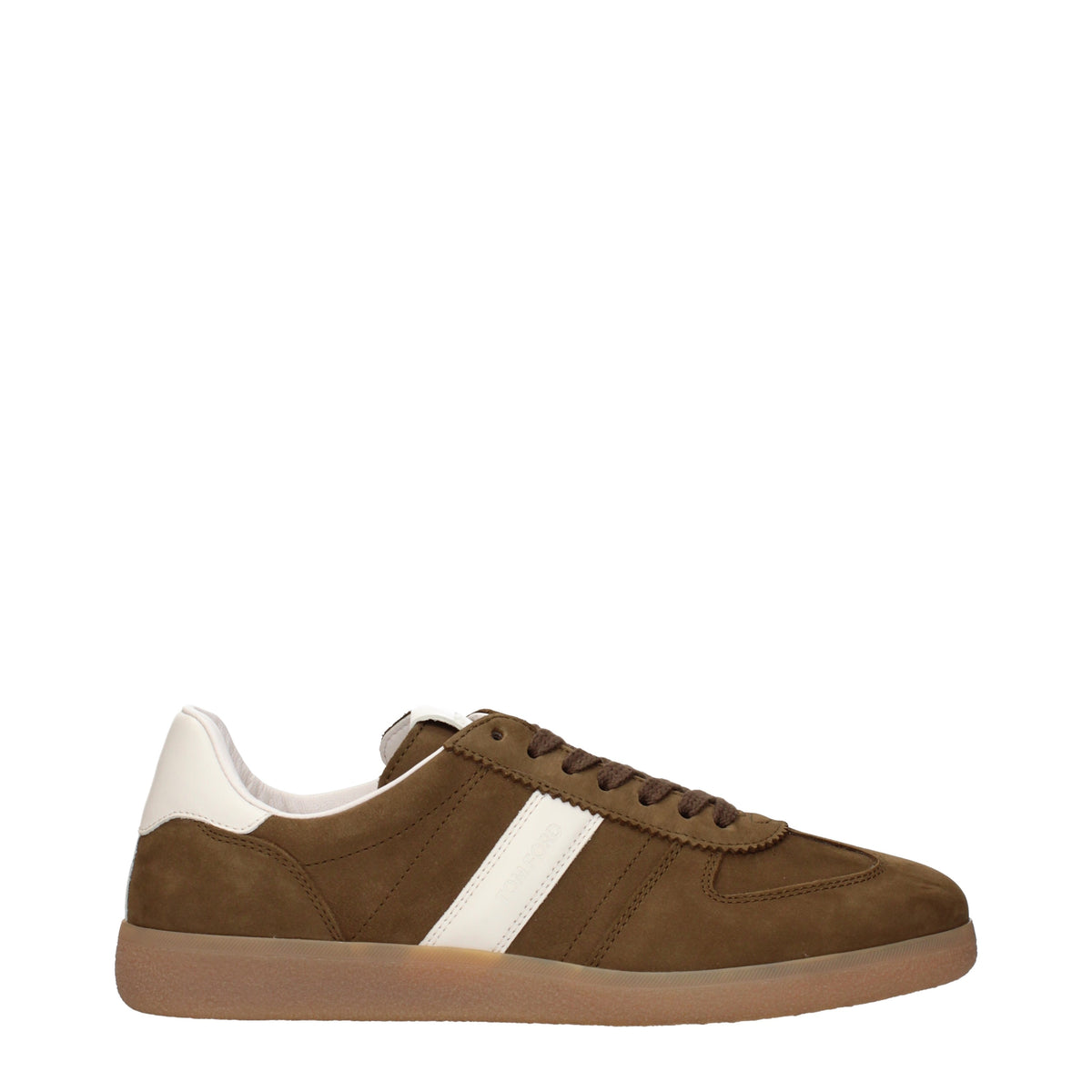 Tom Ford Sneakers Men Suede Brown/Amber