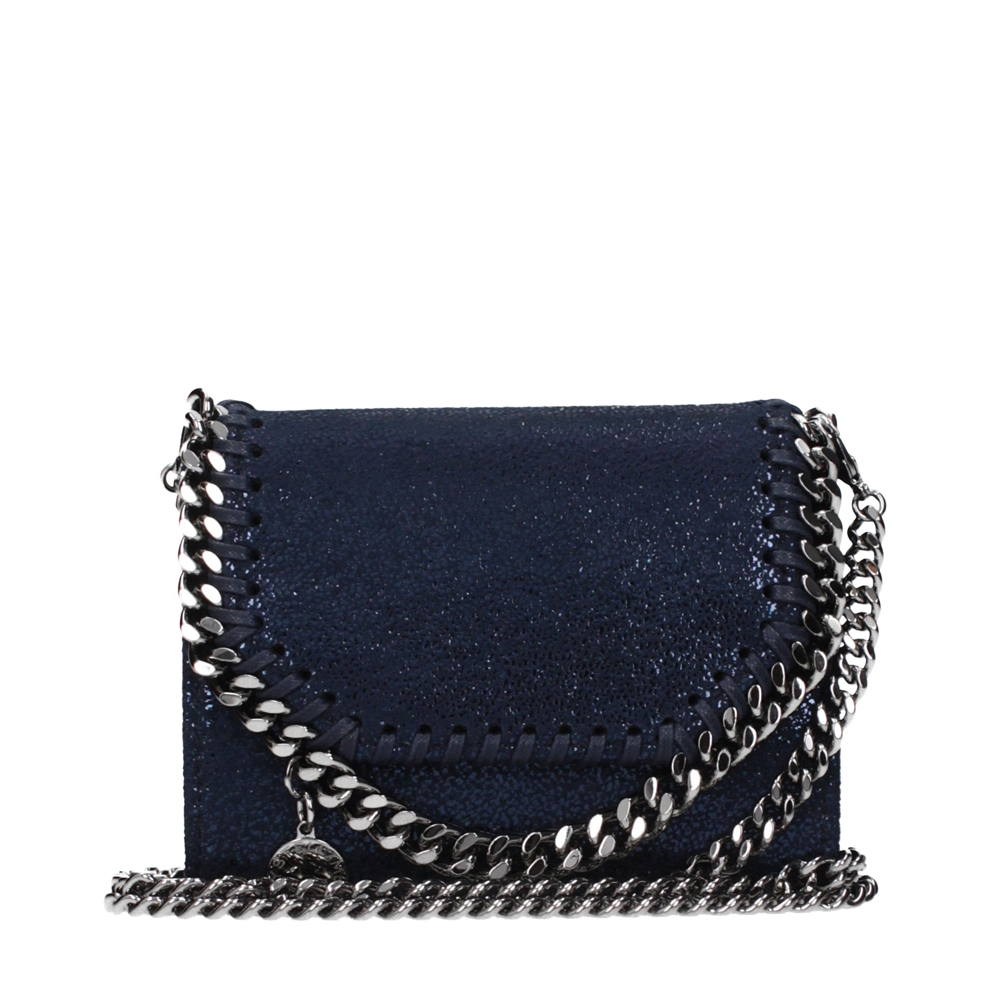 Stella McCartney Coin Purses Women Eco Suede Blue/Ink