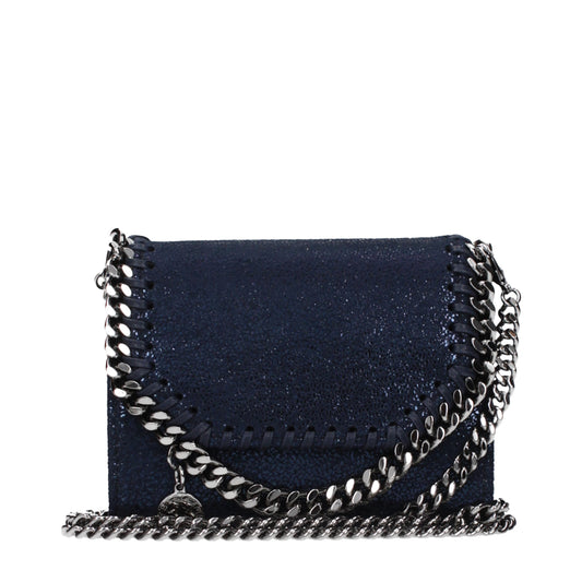 Stella McCartney Coin Purses Women Eco Suede Blue/Ink