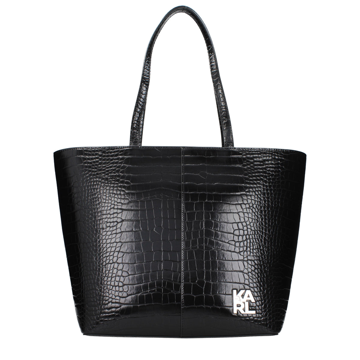 Karl Lagerfeld Shoulder Bags Women Polyurethane Black