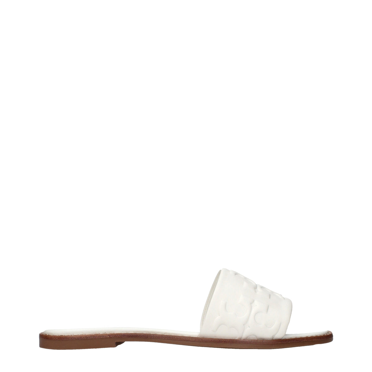 Tory Burch Slippers and Clogs Women Leather White/Snow