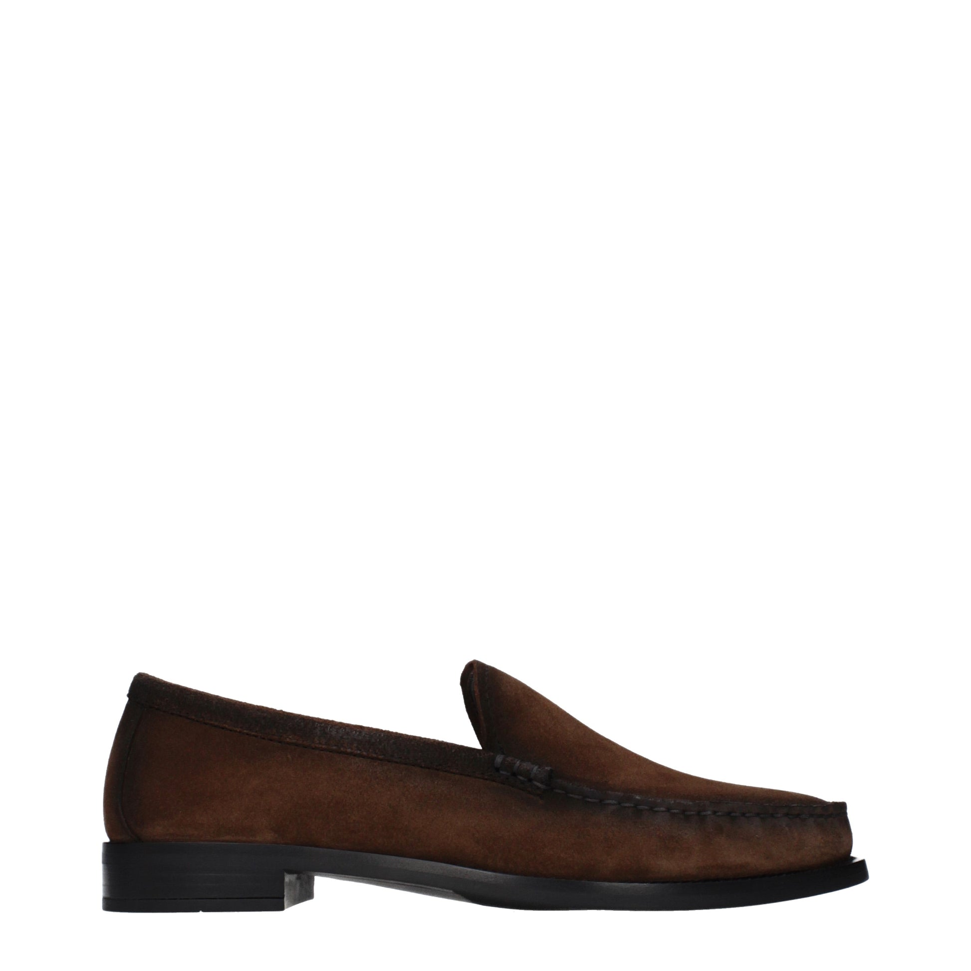 Prada Loafers Women Suede Brown/Cocoa