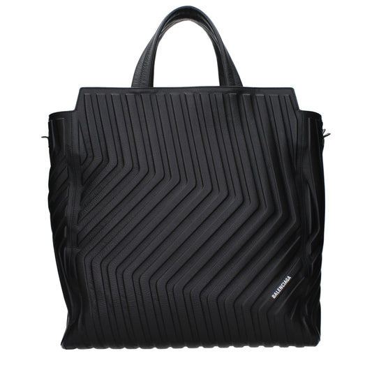 Balenciaga Handbags Women Leather Black