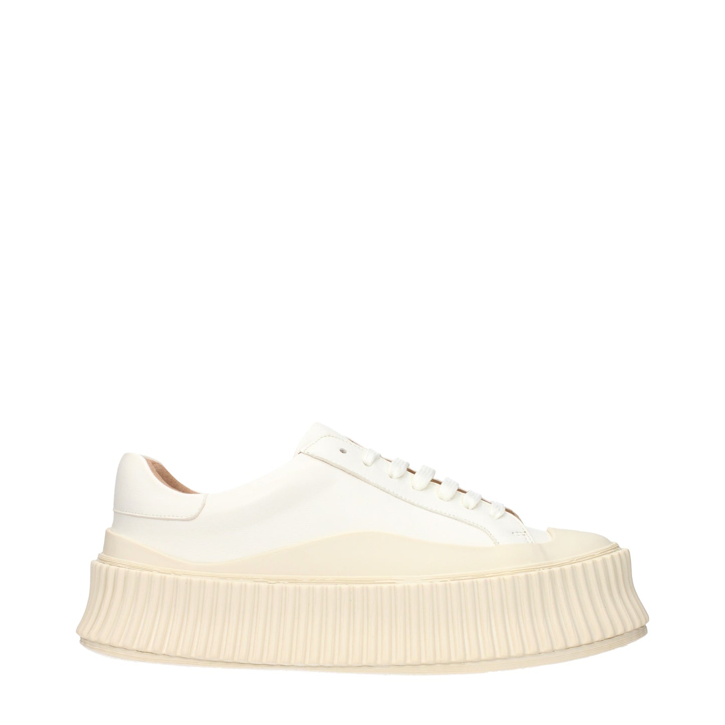 Jil Sander Sneakers Women Leather White/Optic White