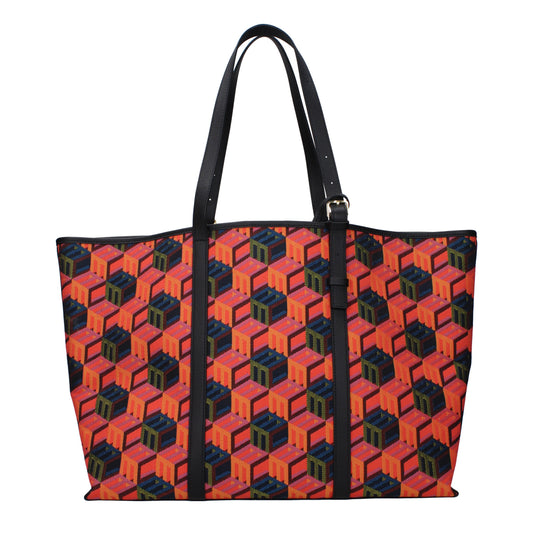 MCM Women's Shoulder Bags Fabric Multicolor