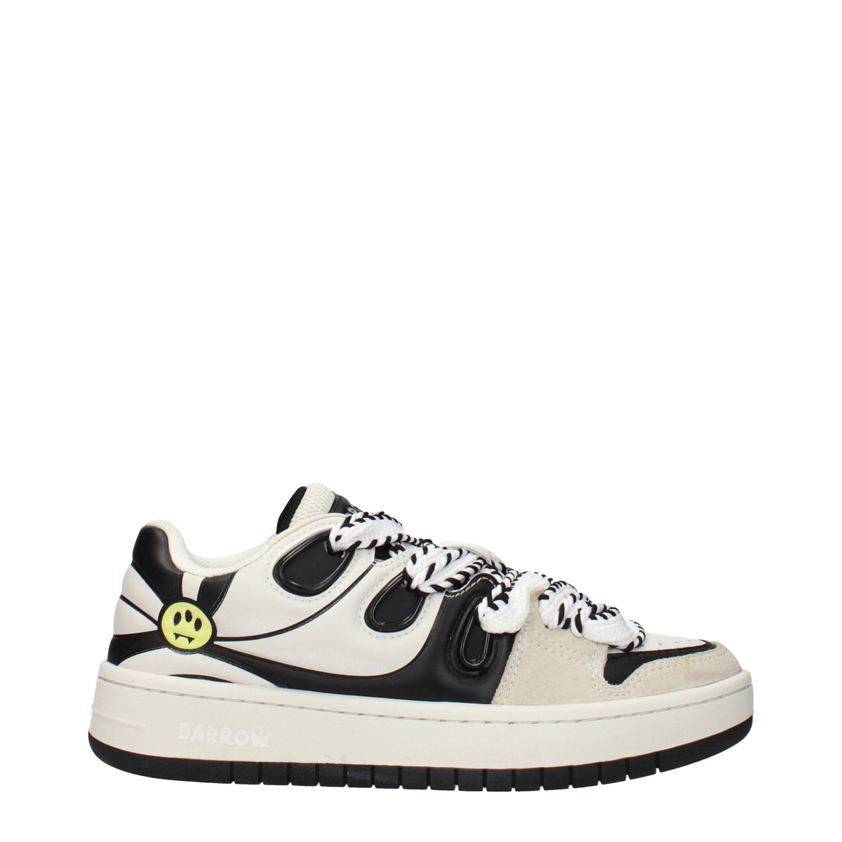 Barrow Sneakers Women Leather Beige/Black