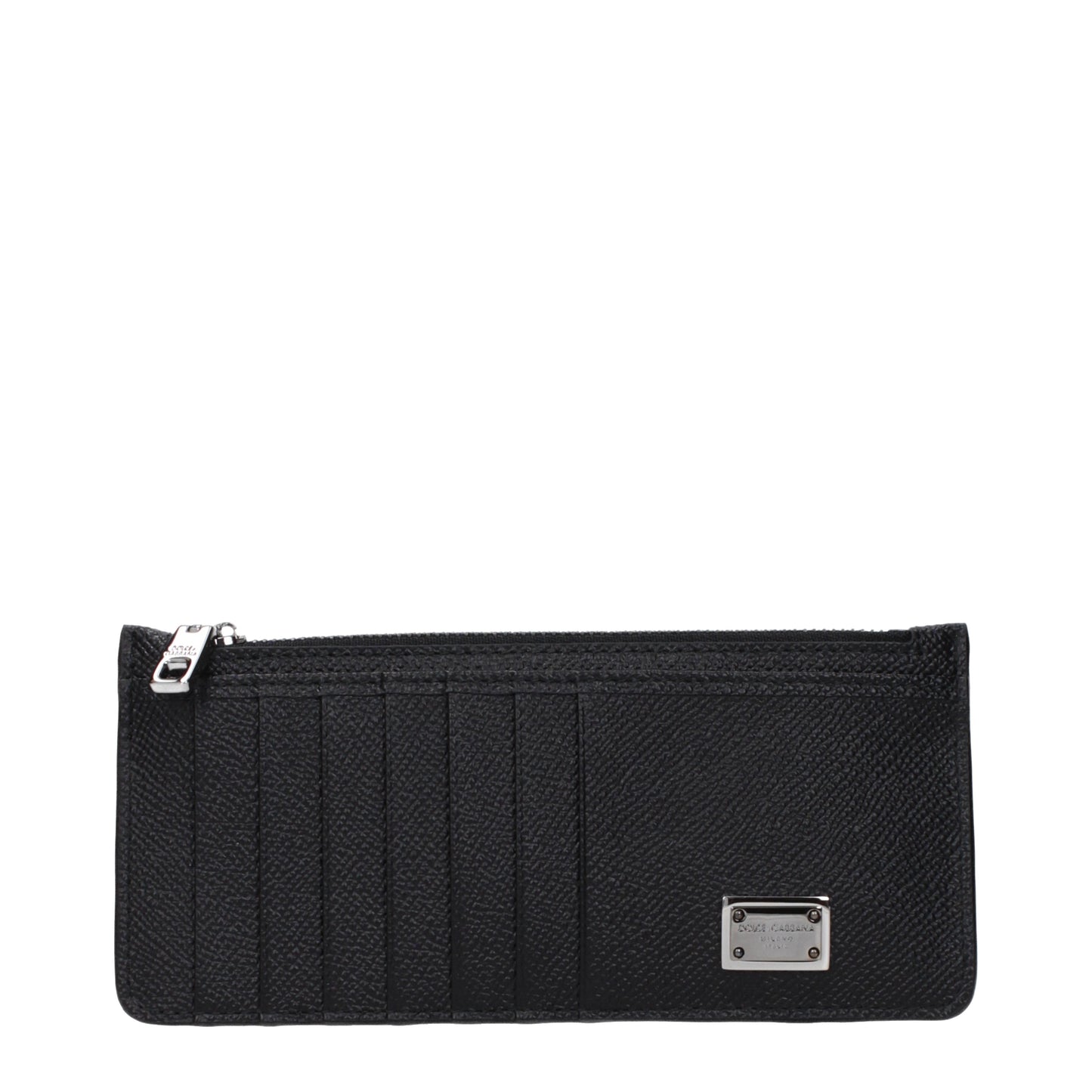 Dolce&Gabbana Coin Purses Men Leather Black