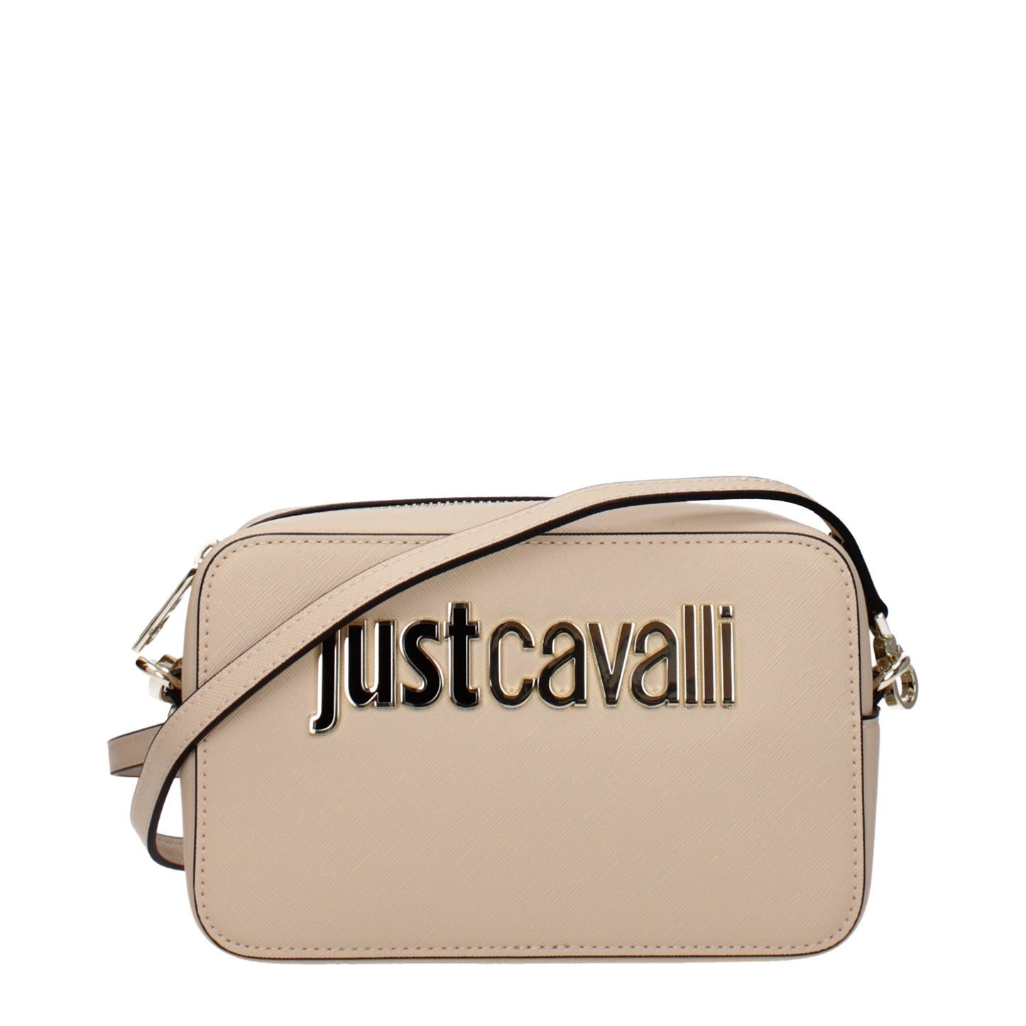 Just Cavalli Crossbody Bags Women Polyester Beige