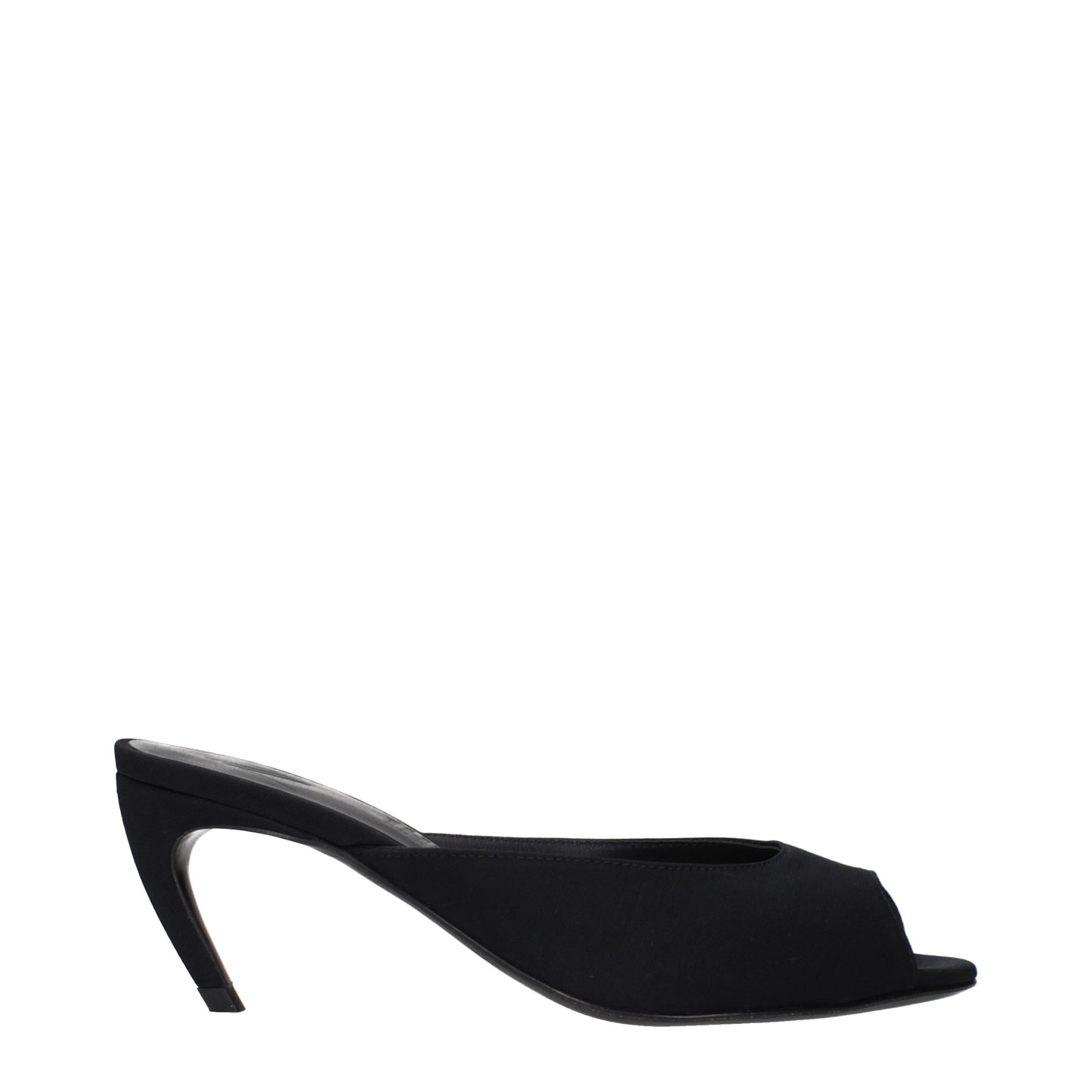 The Attico Sandals Women Fabric  Black