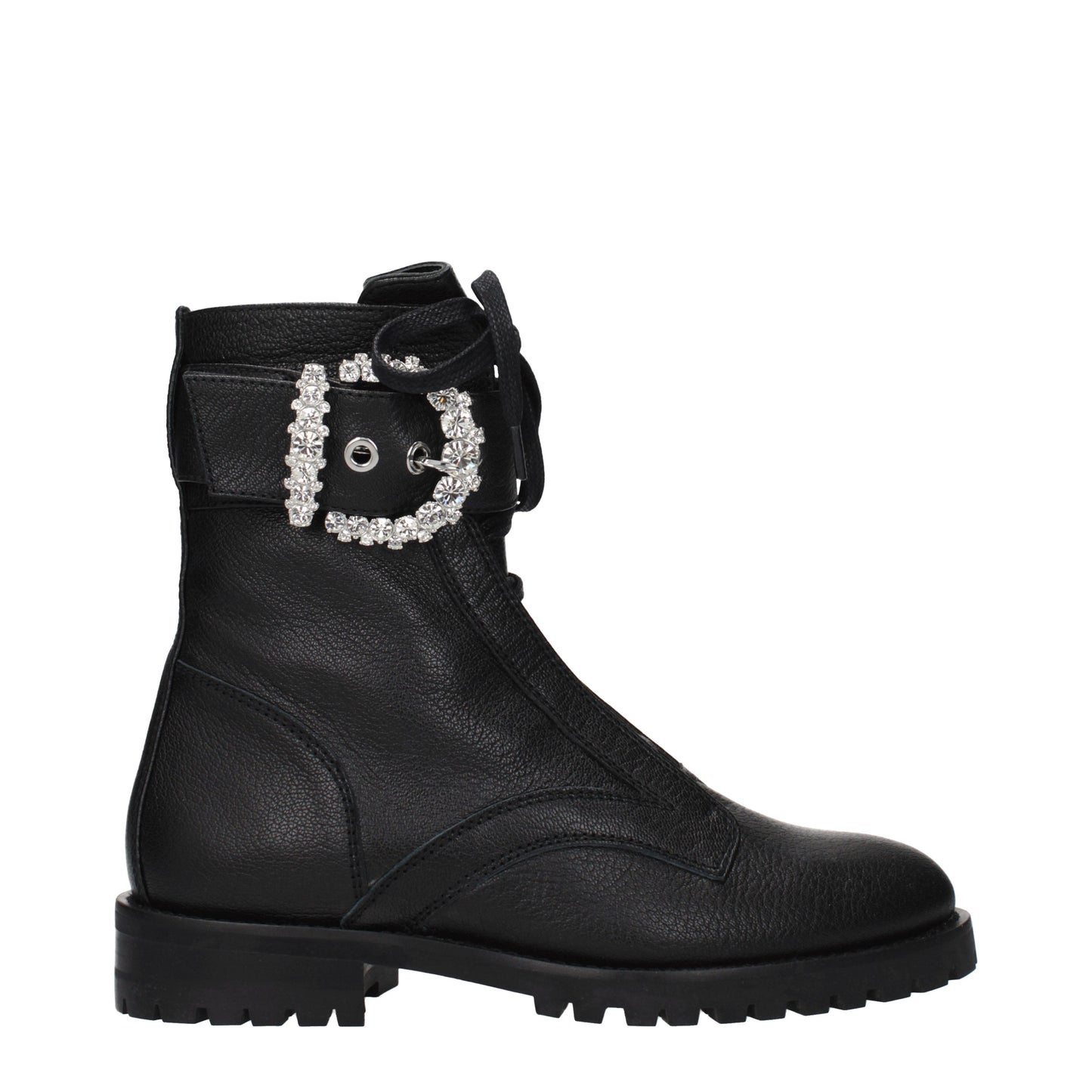 Jimmy Choo Ankle Boots Women Leather Black