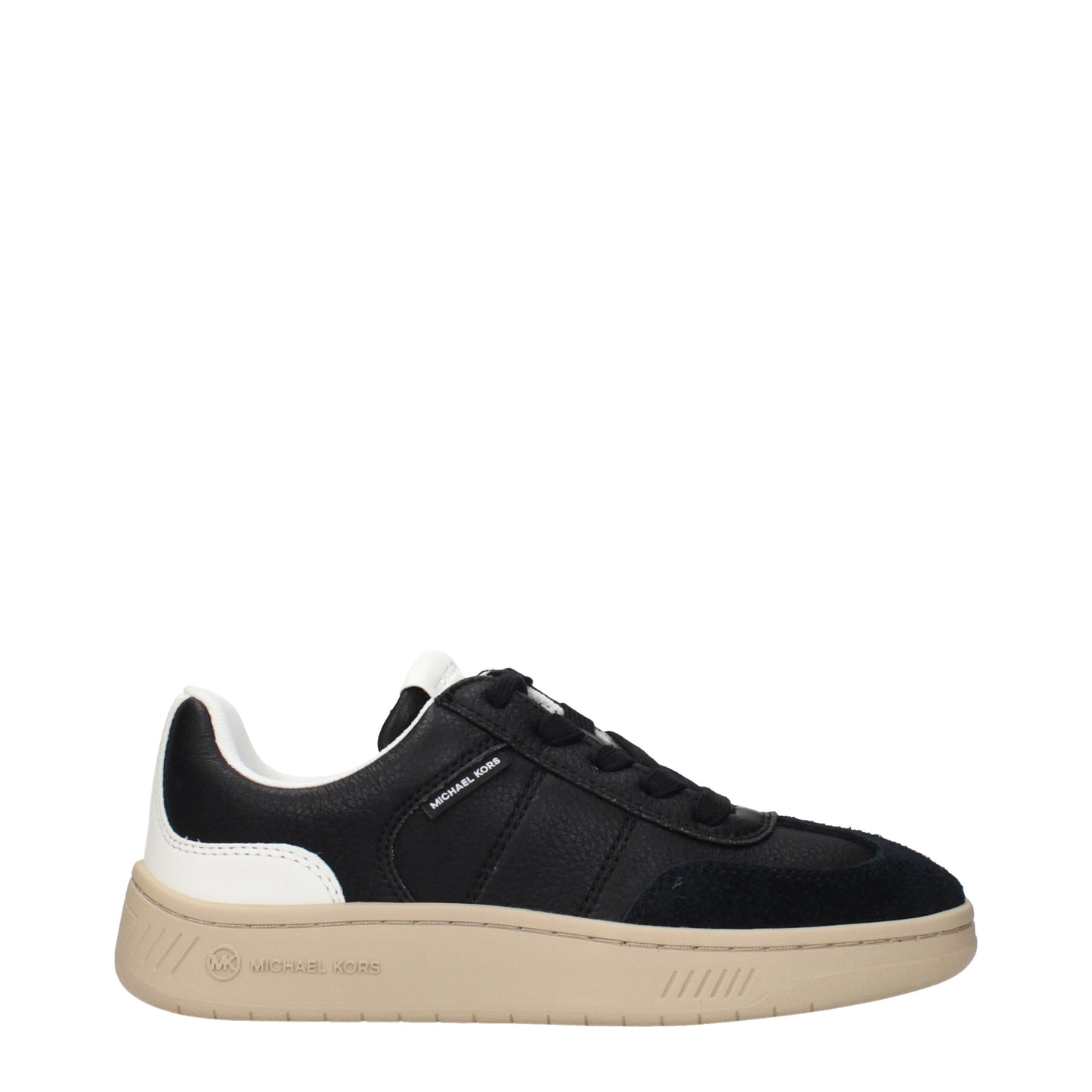 Michael Kors Sneakers Women Leather Black/White