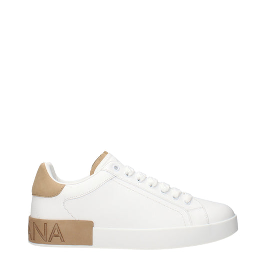 Dolce&Gabbana Sneakers Men Leather White/Leather