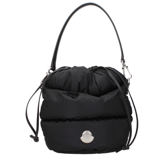 Moncler Handbags Women Nylon Black