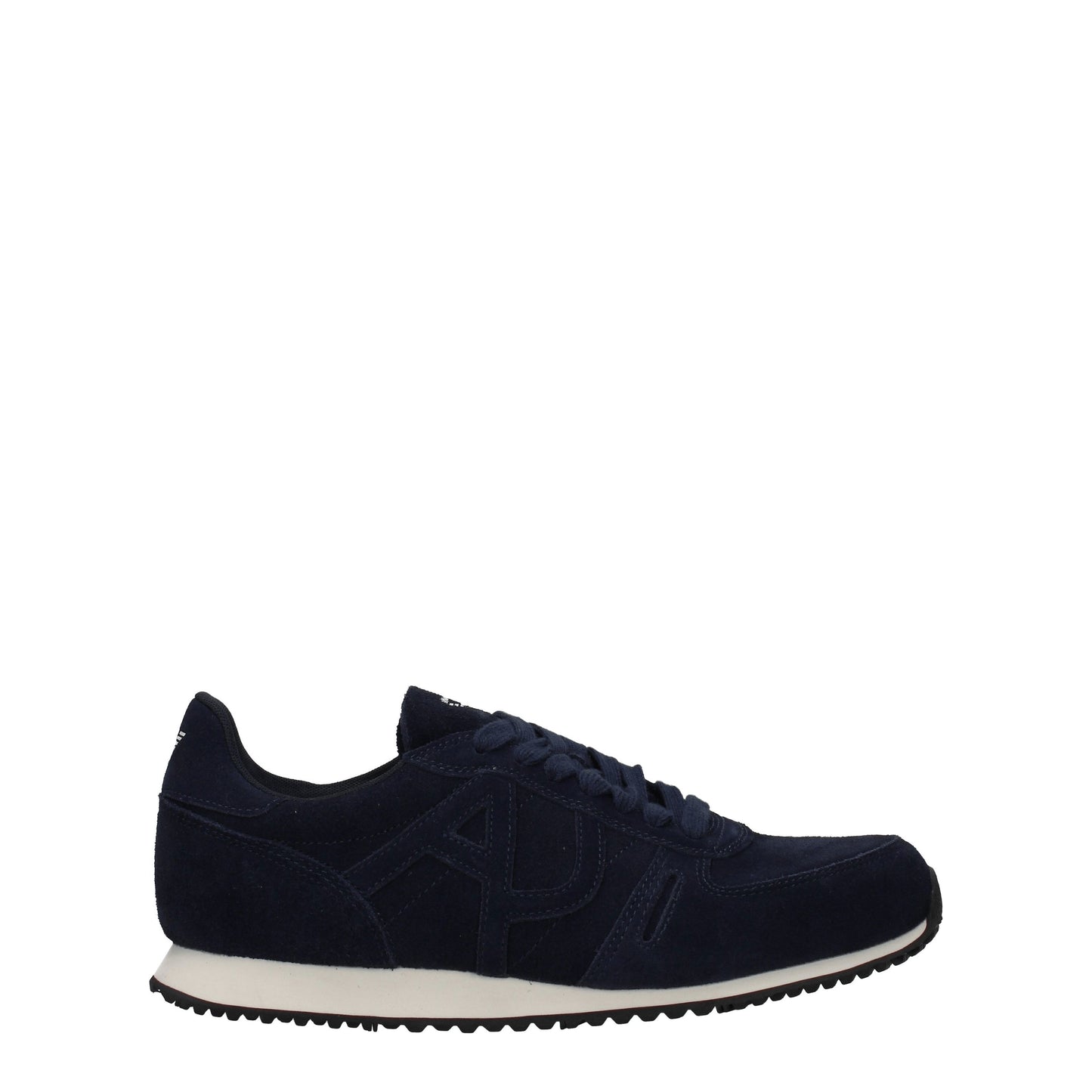 Armani Jeans Men's Sneakers in Suede Blue