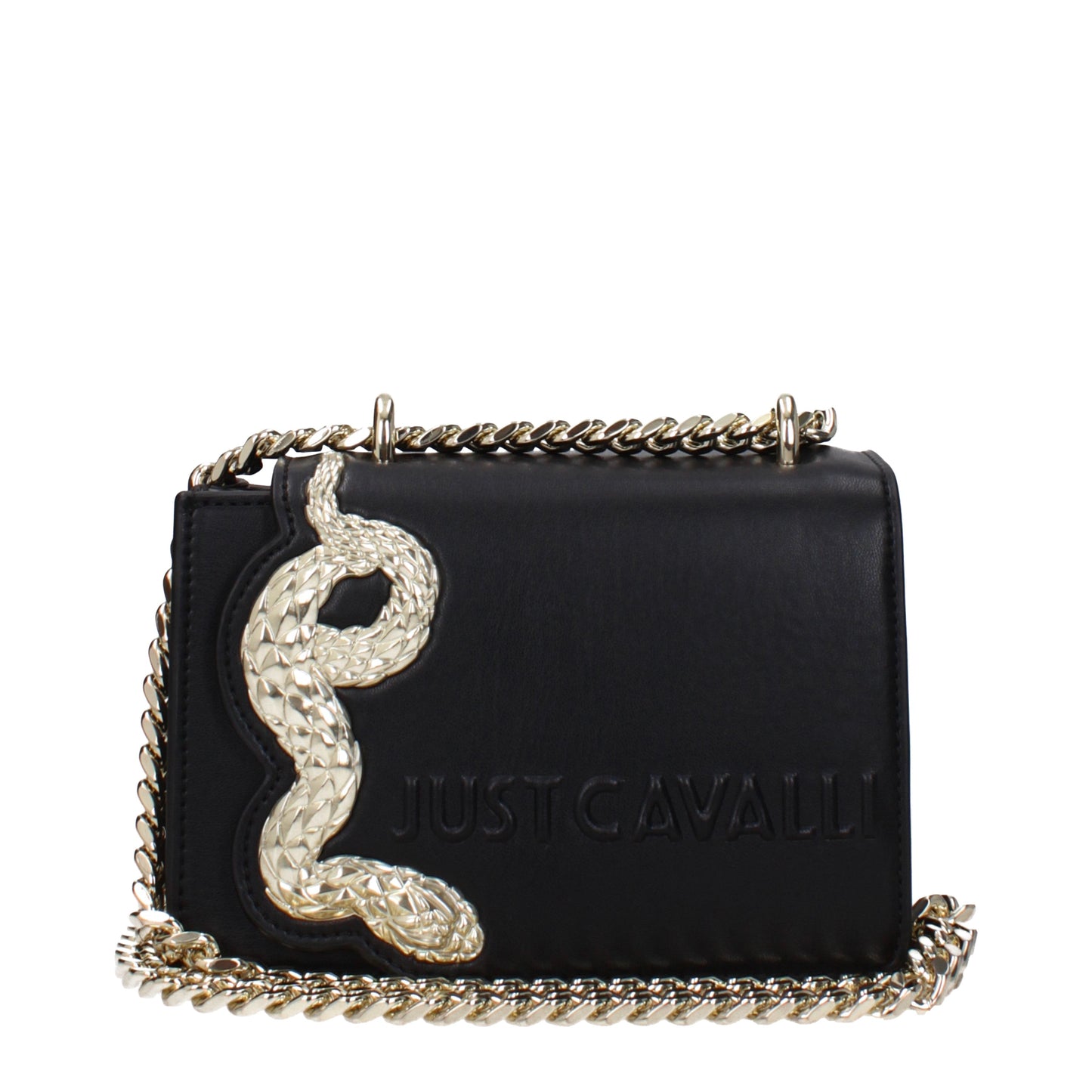 Just Cavalli Crossbody Bags Women Polyester Black