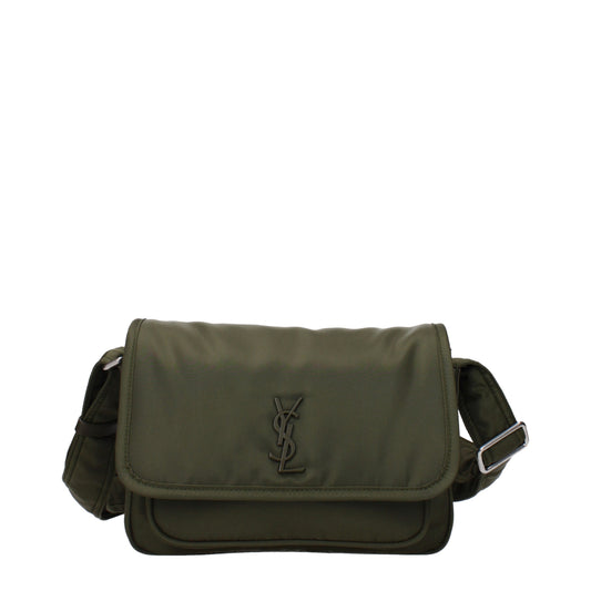 Saint Laurent Men's Crossbody Bags Fabric