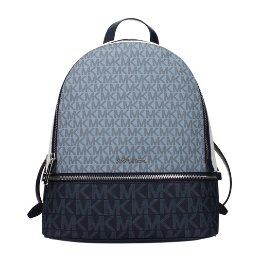 Michael Kors Backpacks and Bumbags Women Fabric  Blue/Soft Sky