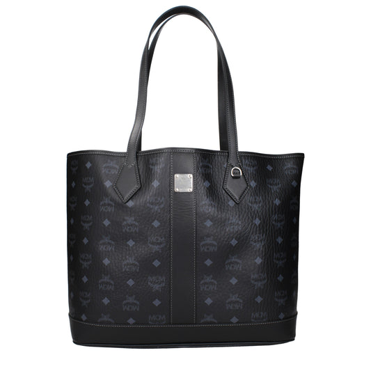 MCM Shoulder Bags Women Fabric  Black