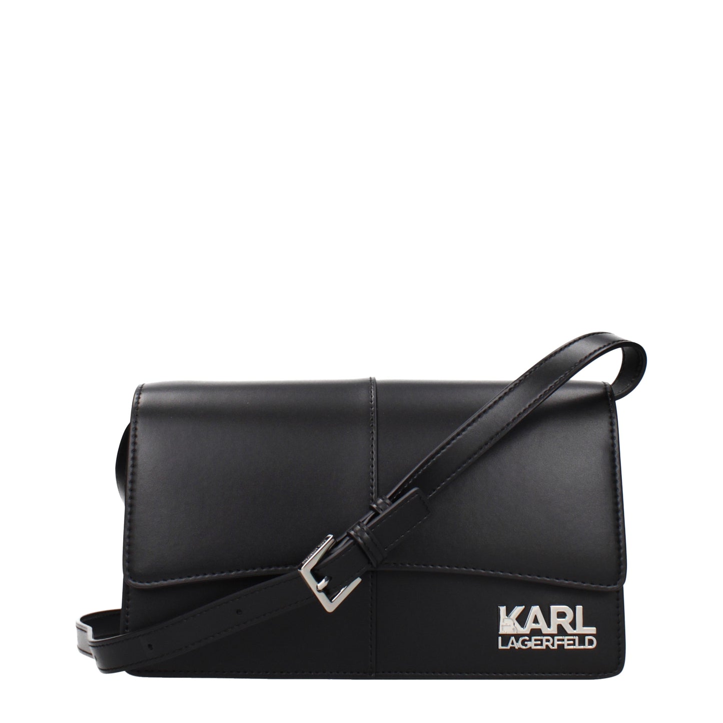 Karl Lagerfeld Crossbody Bags Women Polyurethane Black