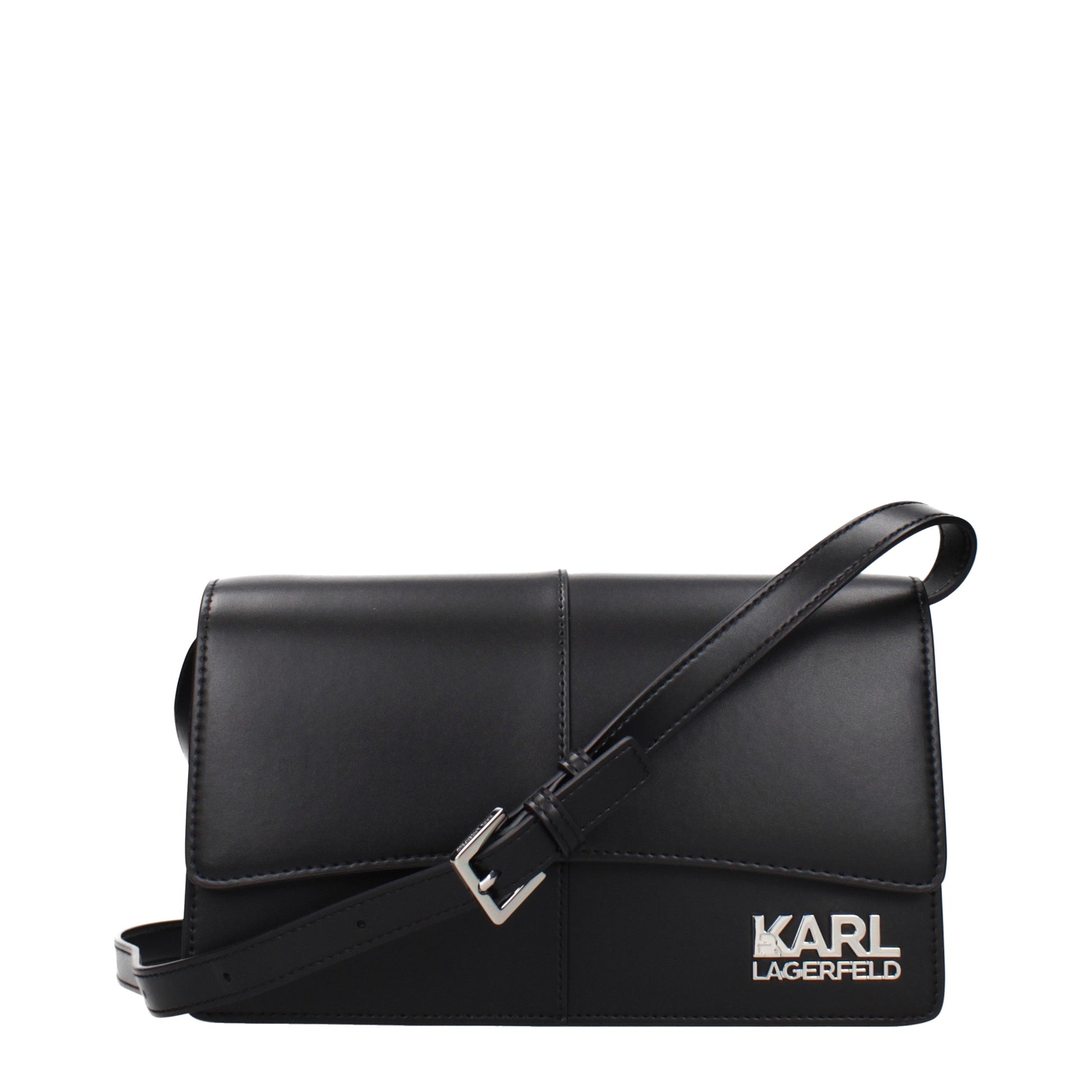 Karl Lagerfeld Crossbody Bags Women Polyurethane Black