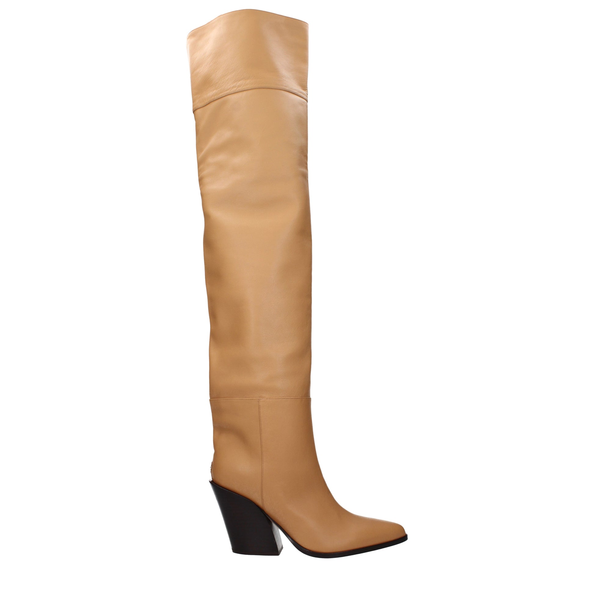 Jimmy Choo Ankle Boots Women Leather Beige/Caramel