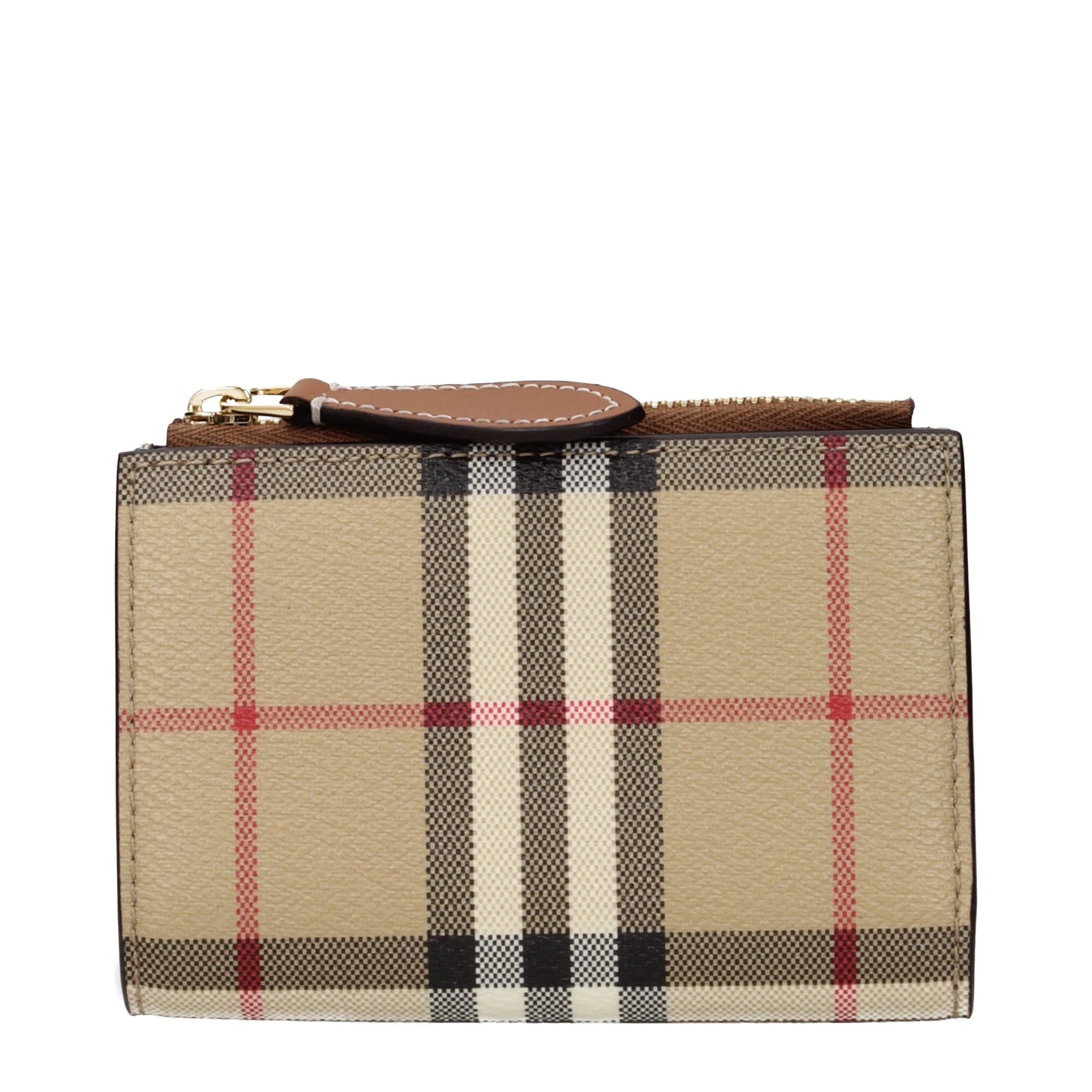 Burberry Wallets Women Fabric  Beige/Brown