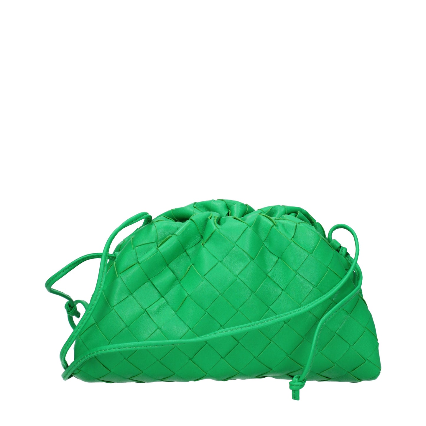 Bottega Veneta Clutches Women Leather Green/Parakeet