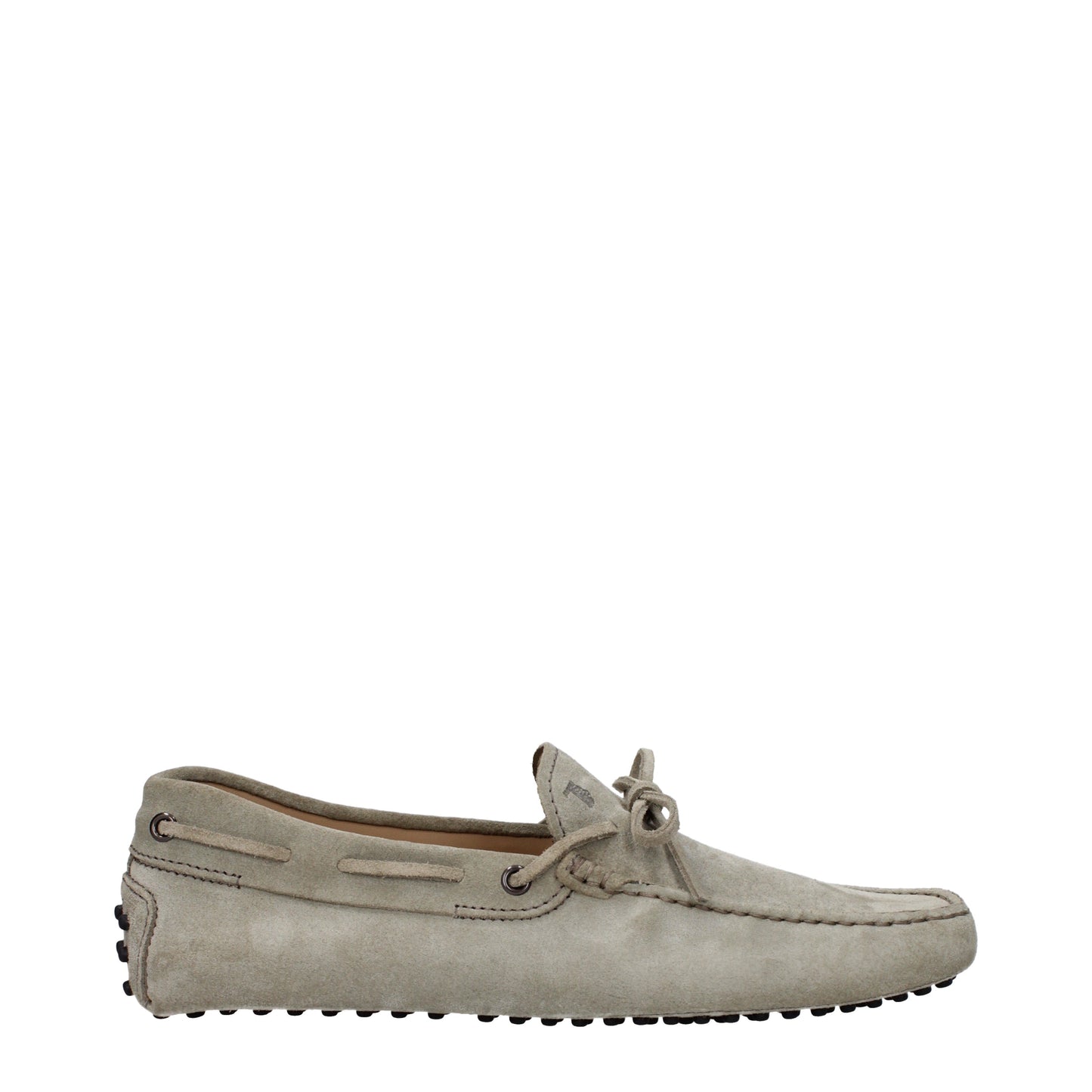 Tod's Men's Loafers in Suede Beige/Peat