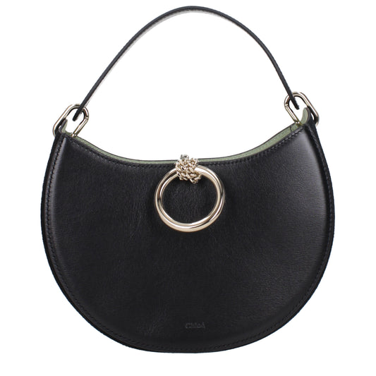 Chloé Handbags Women Leather Black