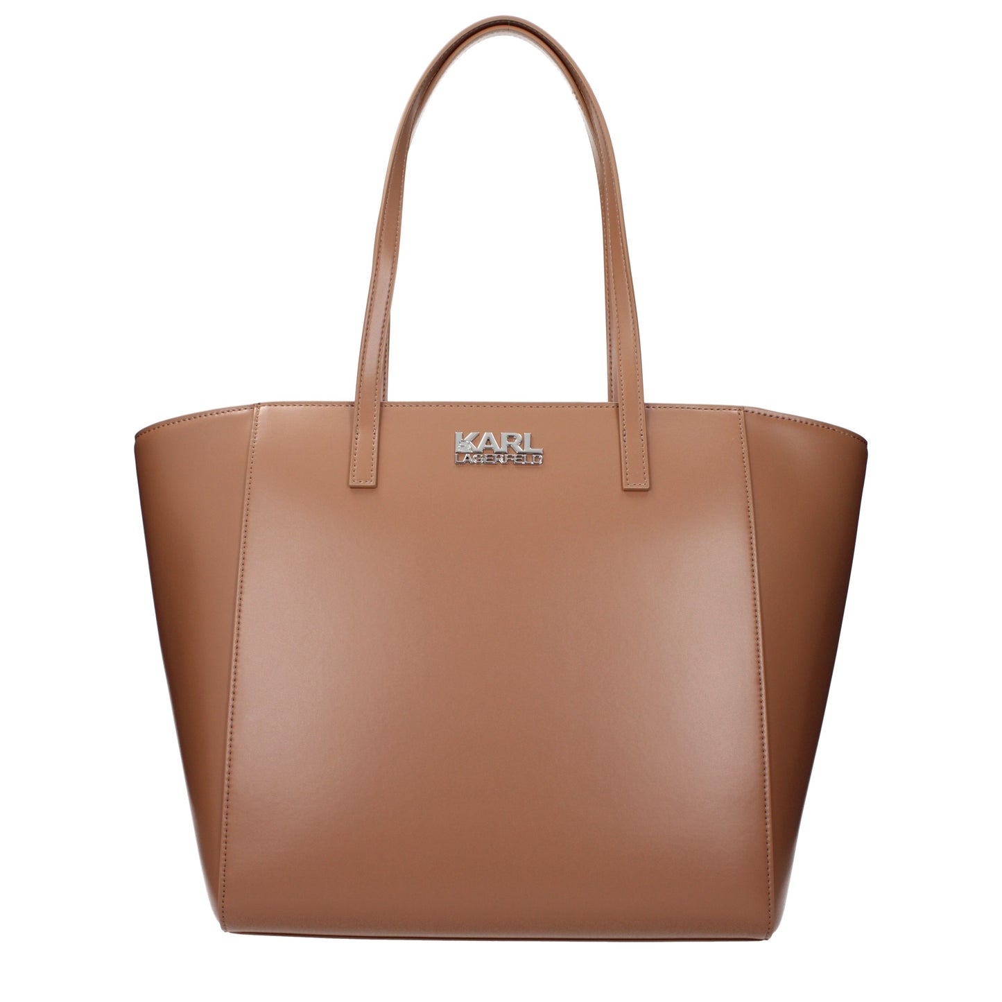 Karl Lagerfeld Shoulder Bags Women Polyurethane Brown/Land