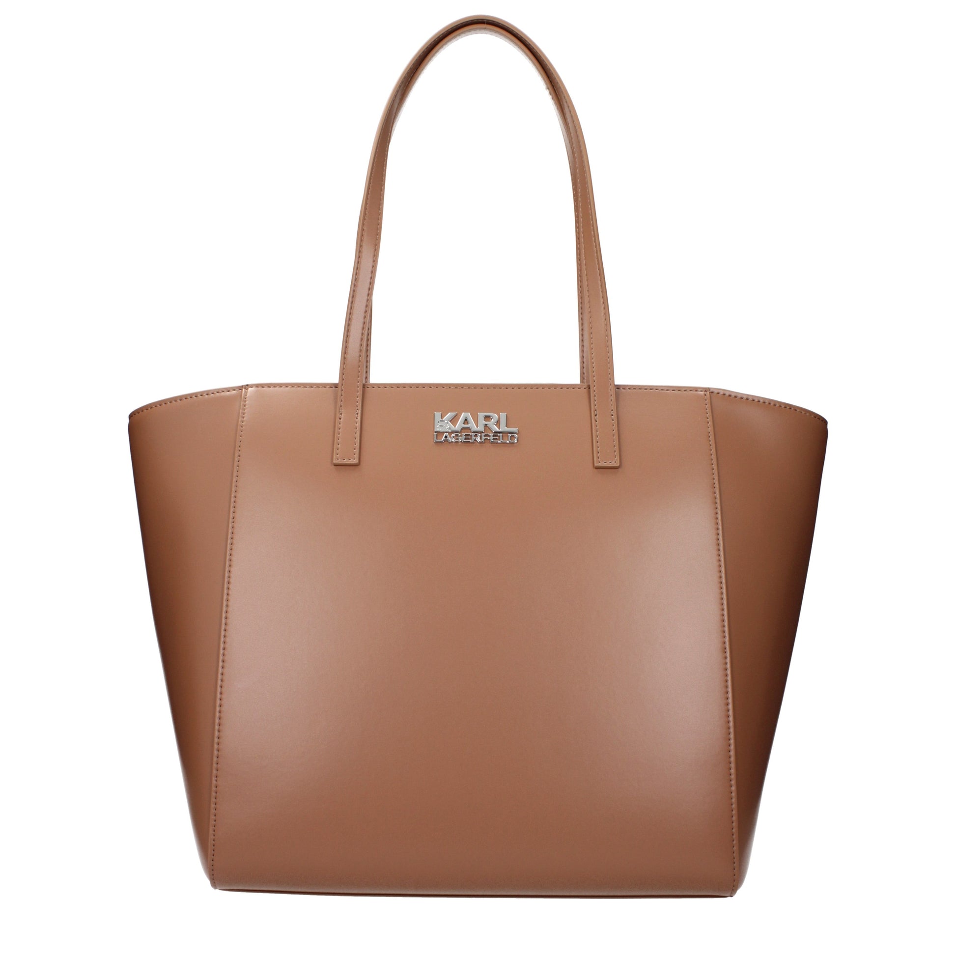 Karl Lagerfeld Shoulder Bags Women Polyurethane Brown/Land