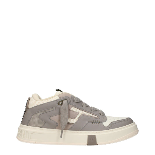 Represent Sneakers Men Leather White/Grey