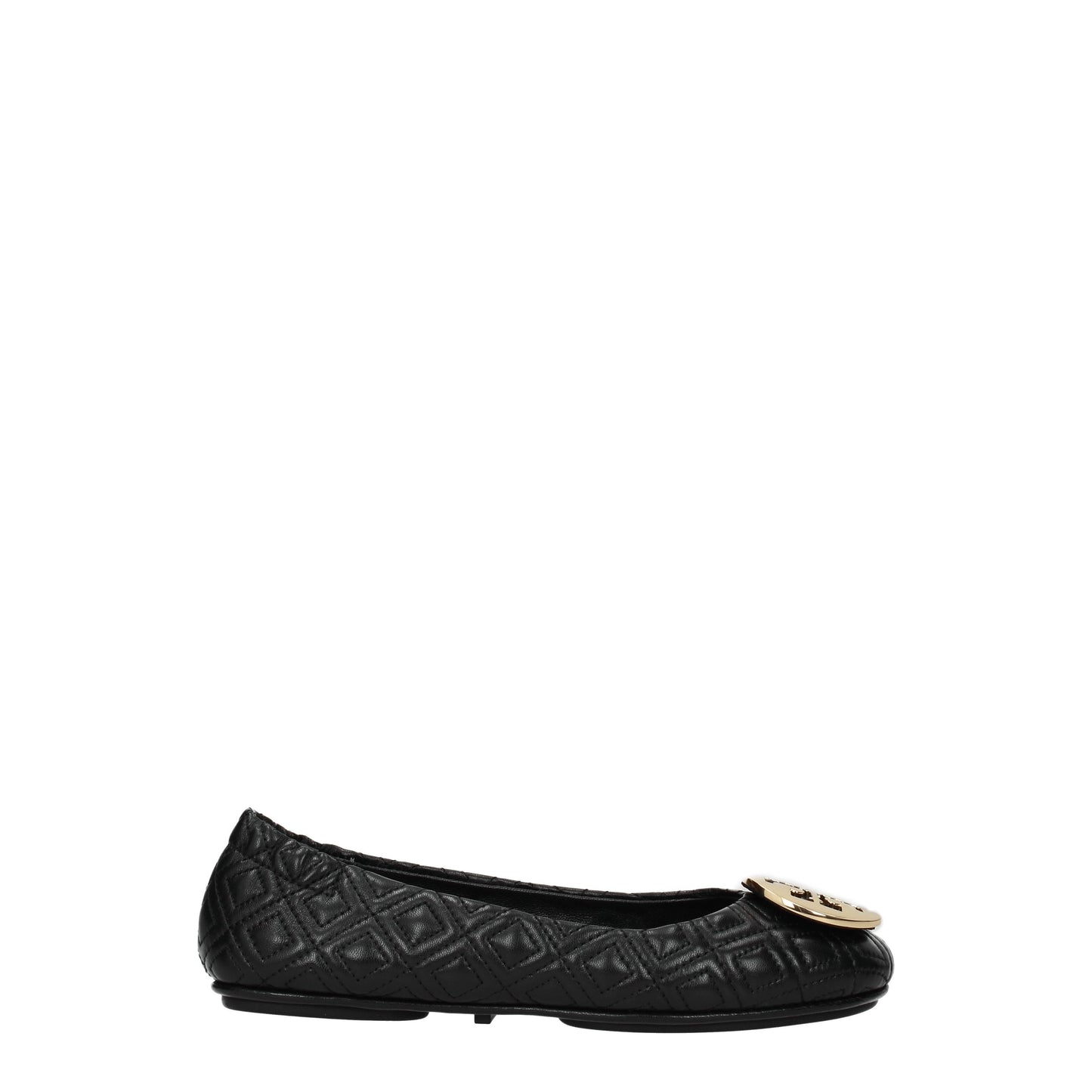 Tory Burch Women's Ballet Flats in Leather Black