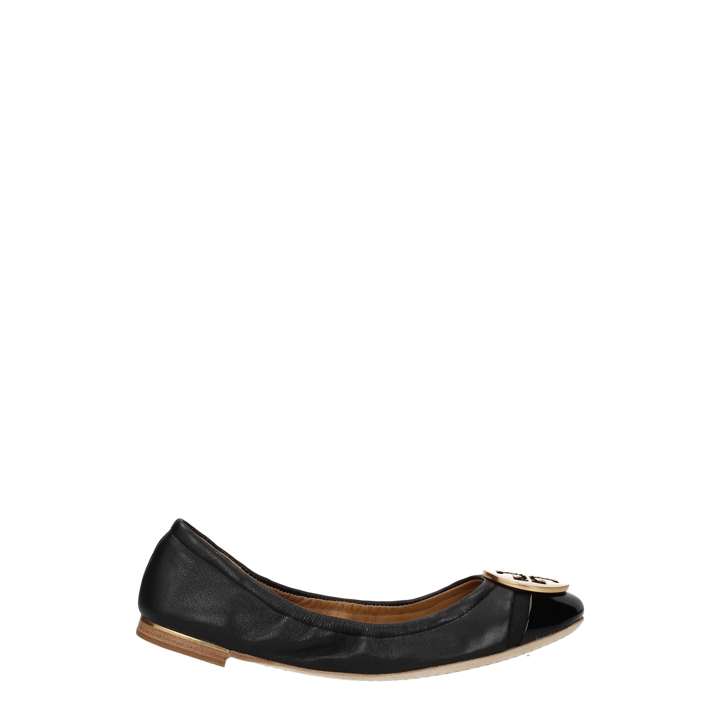 Tory Burch Women's Ballet Flats in Leather Black