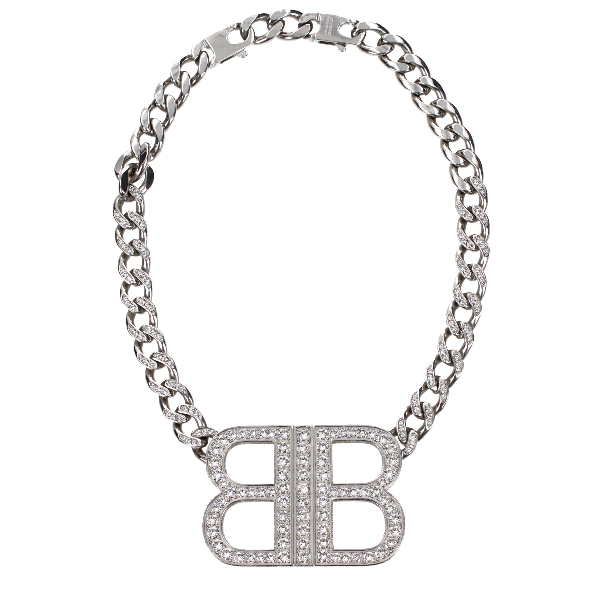 Balenciaga Necklaces Women Brass Silver