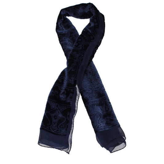 Etro Foulards Women Silk Blue