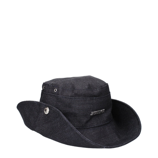 Jacquemus Women's Hats Cotton Navy