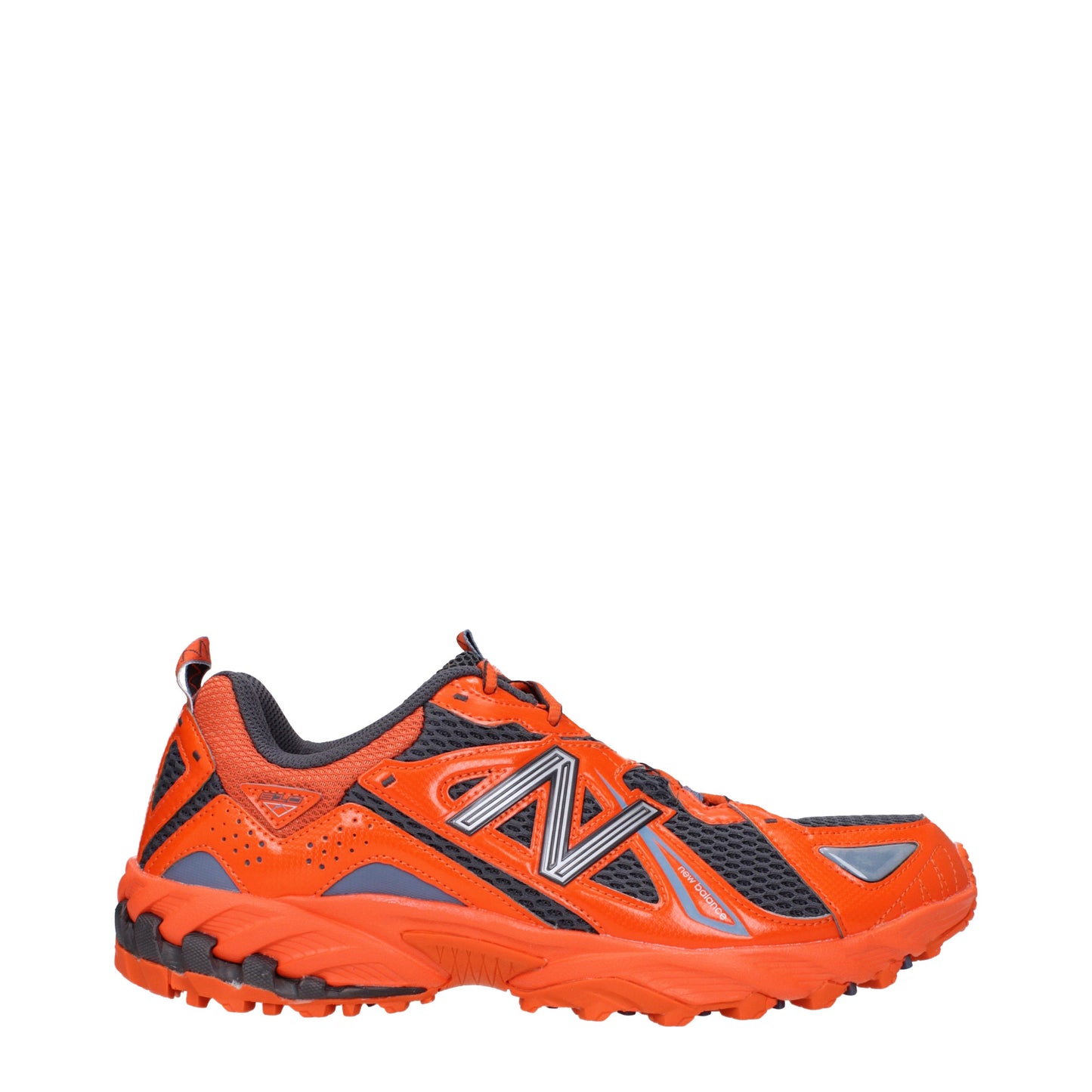 New Balance Men's Sneakers in Fabric  Orange/Grey