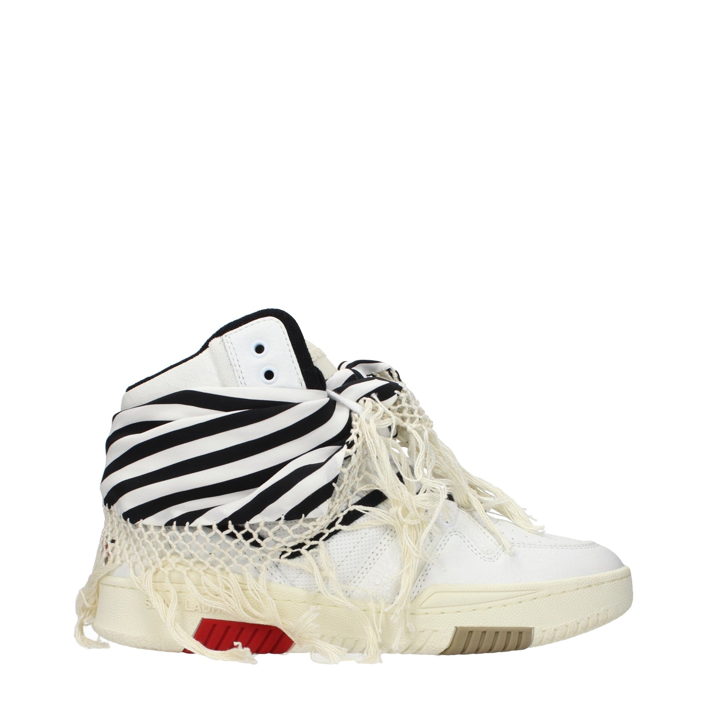 Saint Laurent Sneakers Men Leather White