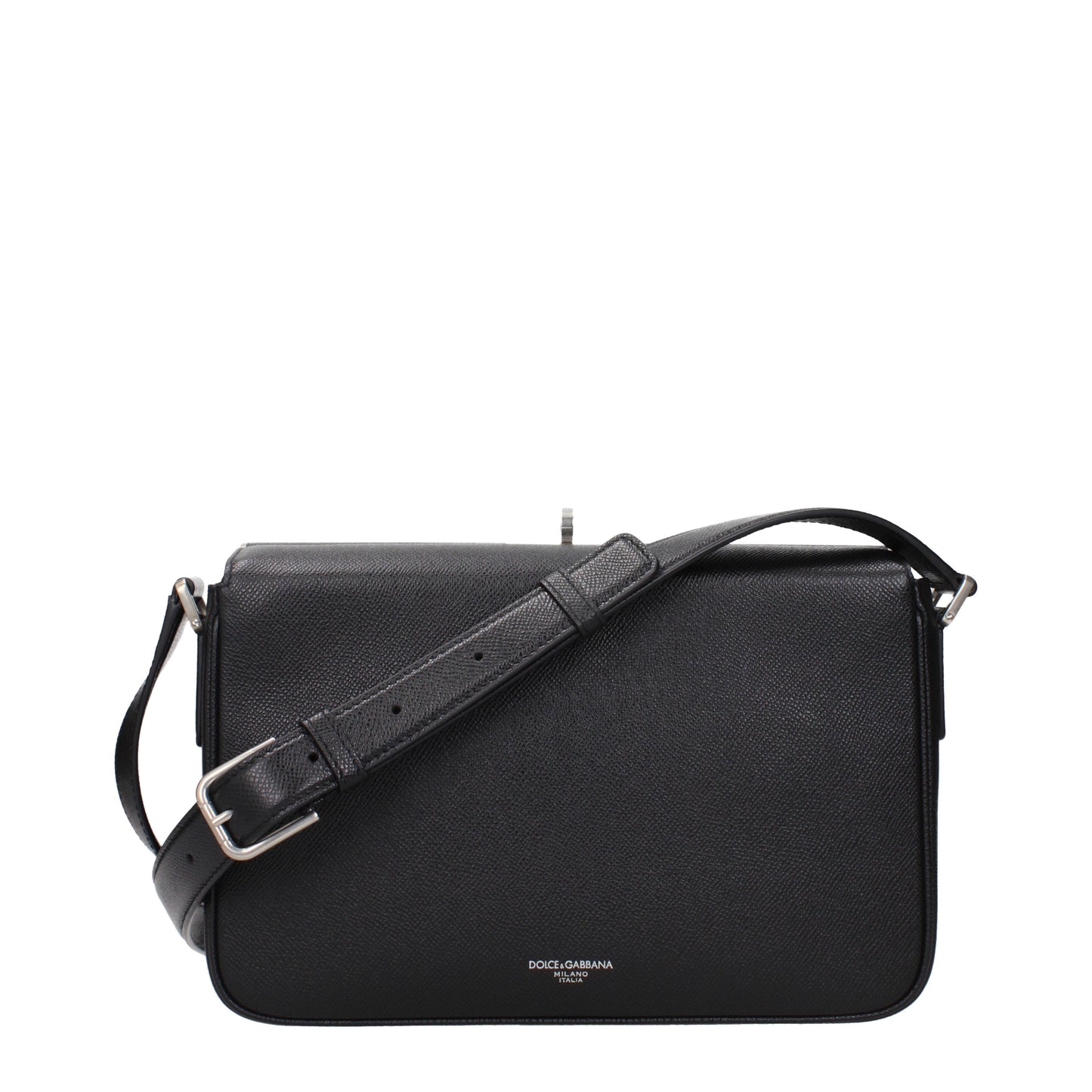 Dolce&Gabbana Crossbody Bags Men Leather Black